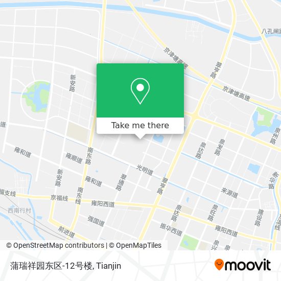 蒲瑞祥园东区-12号楼 map