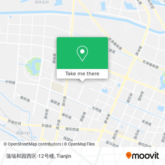 蒲瑞和园西区-12号楼 map
