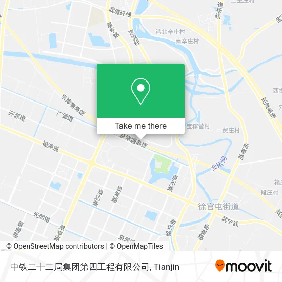 中铁二十二局集团第四工程有限公司 map