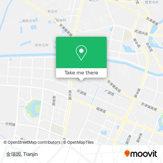 金瑞园 map