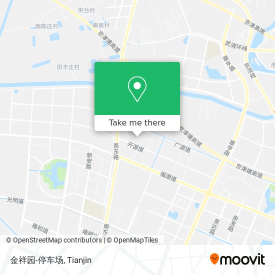 金祥园-停车场 map