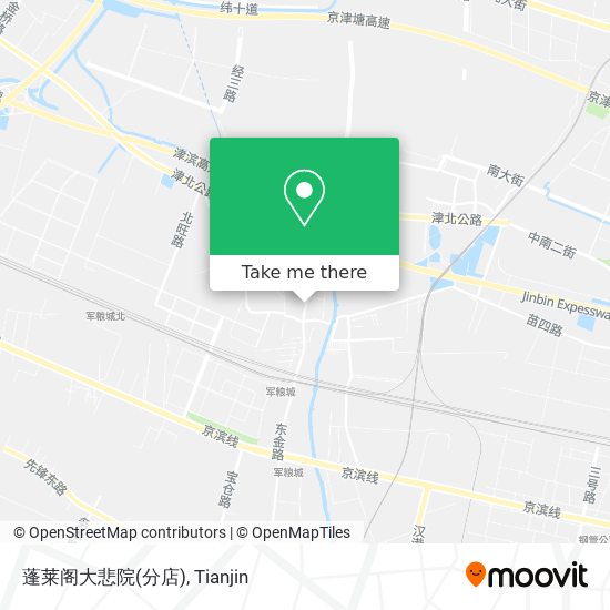 蓬莱阁大悲院(分店) map