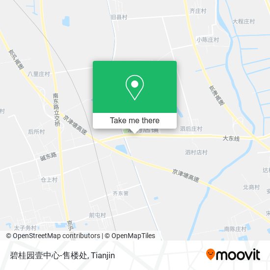 碧桂园壹中心-售楼处 map