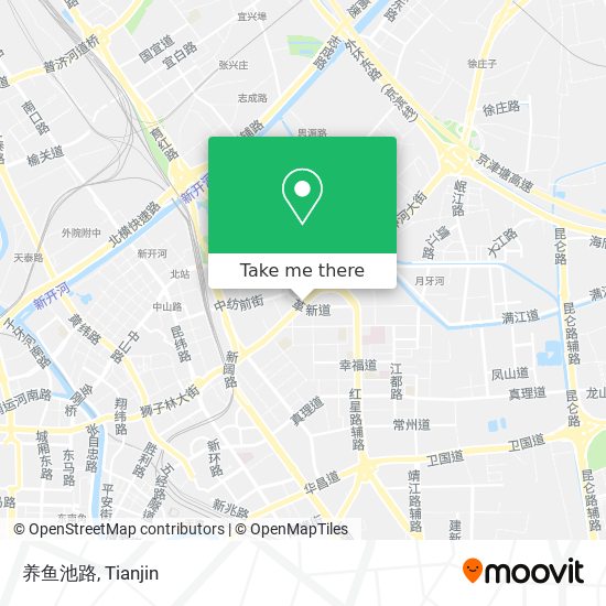 养鱼池路 map