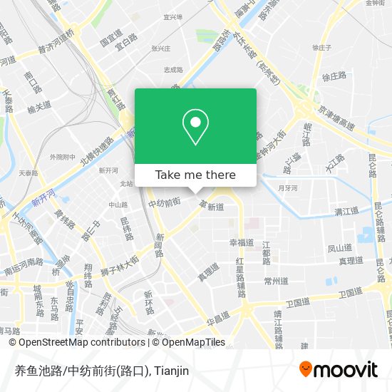养鱼池路/中纺前街(路口) map