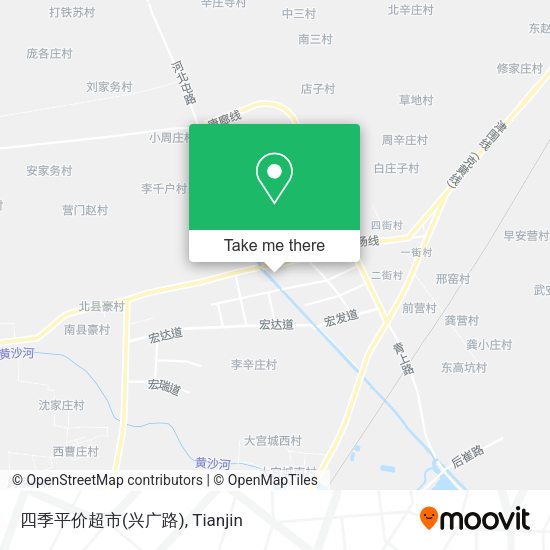 四季平价超市(兴广路) map