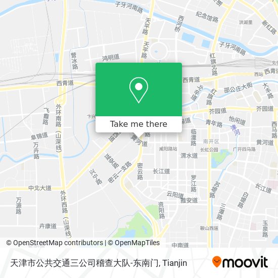 天津市公共交通三公司稽查大队-东南门 map