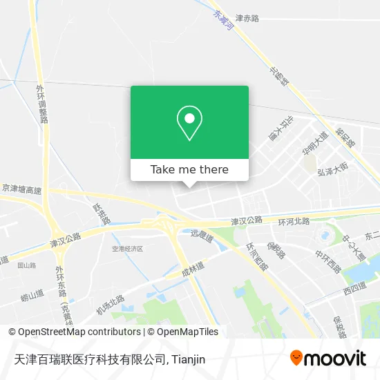 天津百瑞联医疗科技有限公司 map