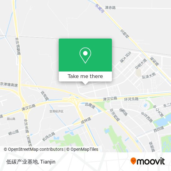 低碳产业基地 map
