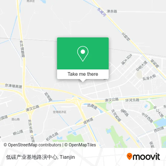 低碳产业基地路演中心 map