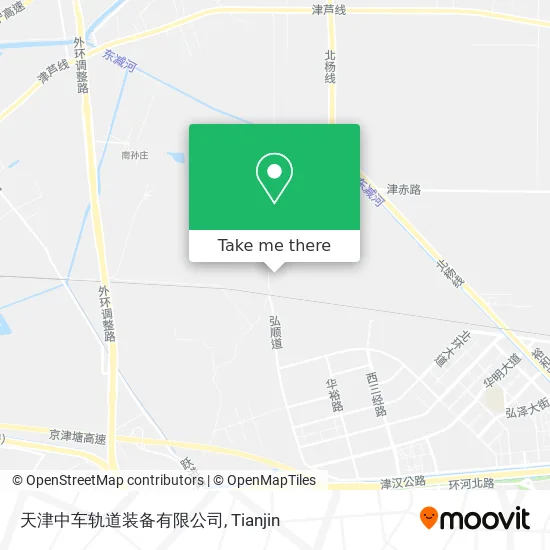 天津中车轨道装备有限公司 map