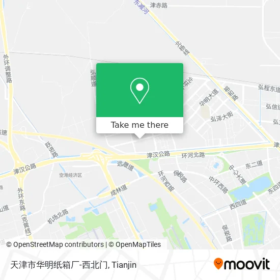 天津市华明纸箱厂-西北门 map