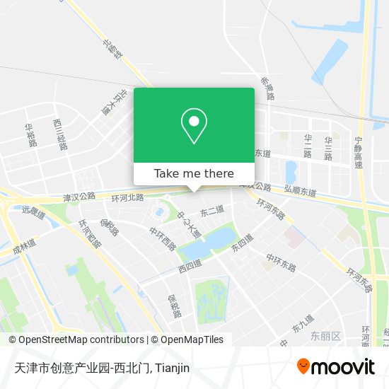 天津市创意产业园-西北门 map