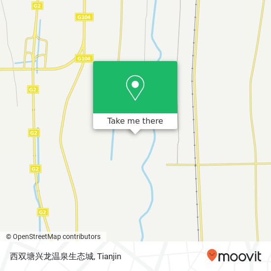 西双塘兴龙温泉生态城 map