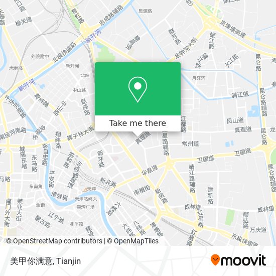 美甲你满意 map