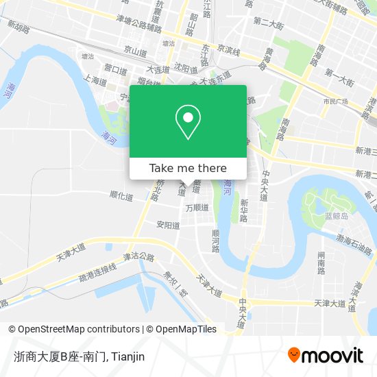 浙商大厦B座-南门 map