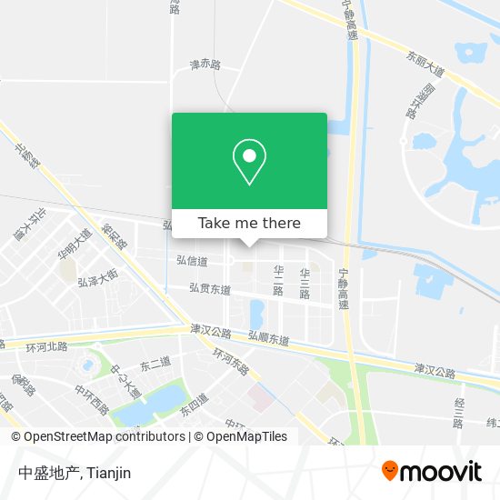 中盛地产 map