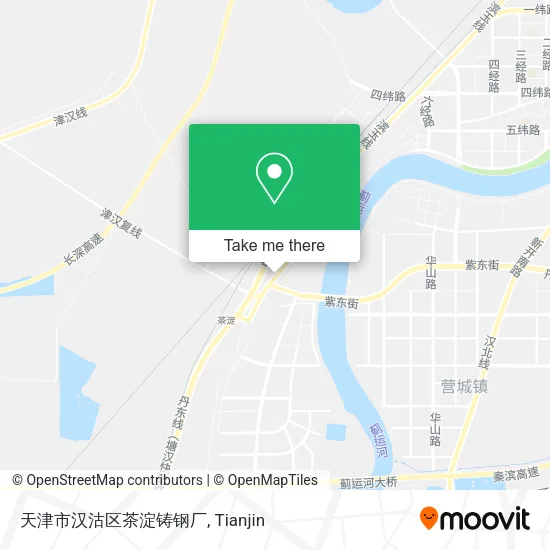 天津市汉沽区茶淀铸钢厂 map
