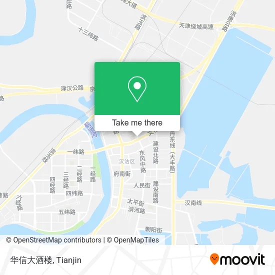 华信大酒楼 map