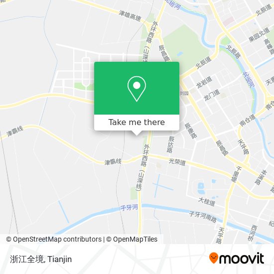 浙江全境 map