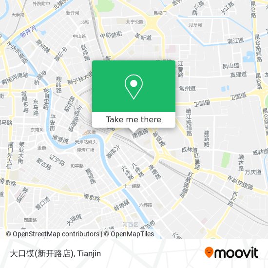 大口馍(新开路店) map