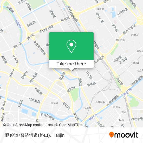 勤俭道/普济河道(路口) map