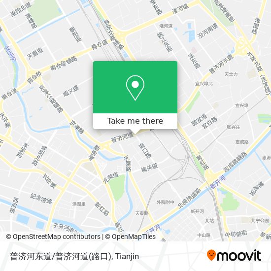 普济河东道/普济河道(路口) map
