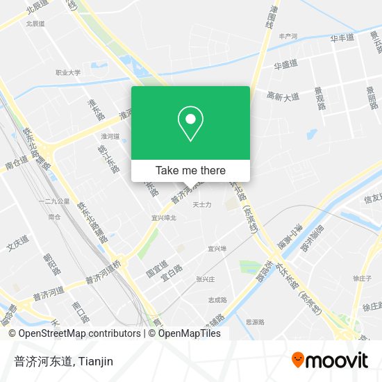 普济河东道 map