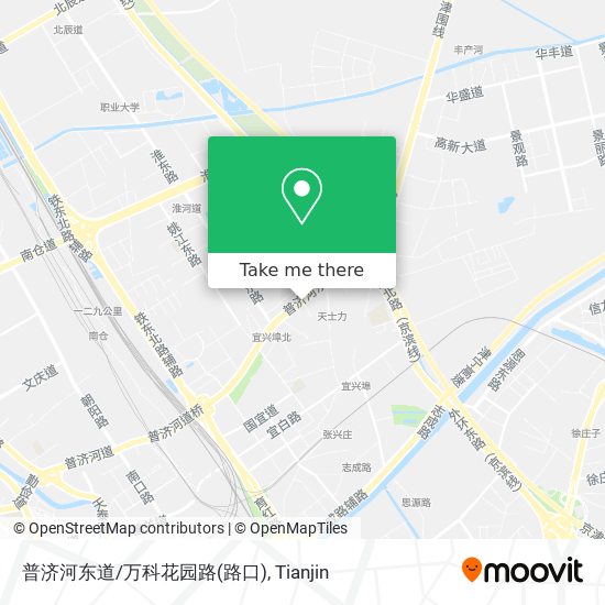 普济河东道/万科花园路(路口) map
