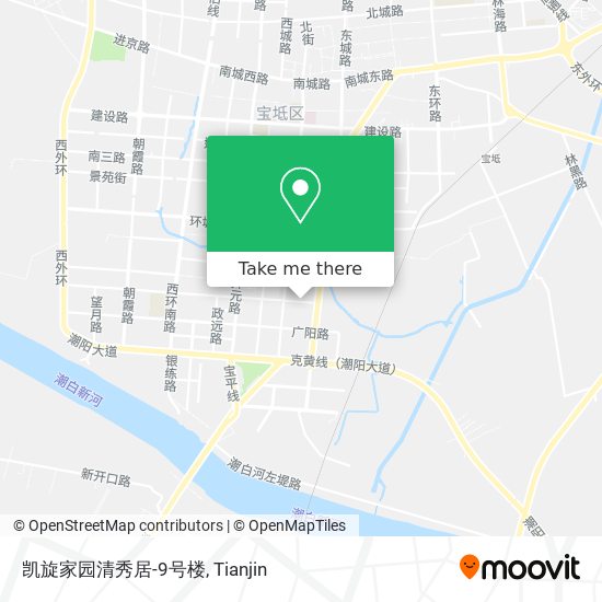 凯旋家园清秀居-9号楼 map