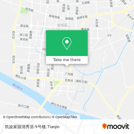 凯旋家园清秀居-9号楼 map