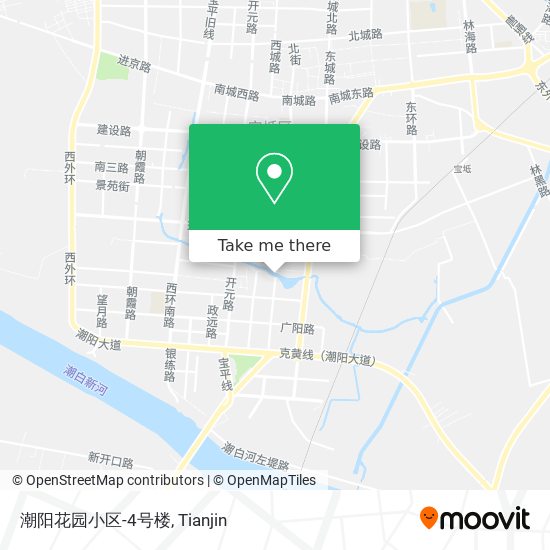 潮阳花园小区-4号楼 map