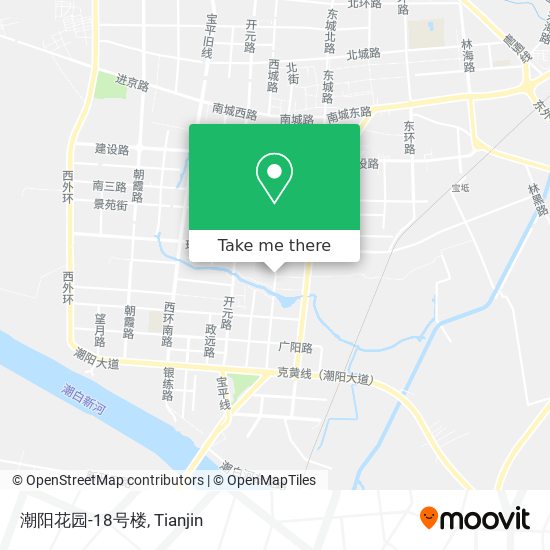 潮阳花园-18号楼 map
