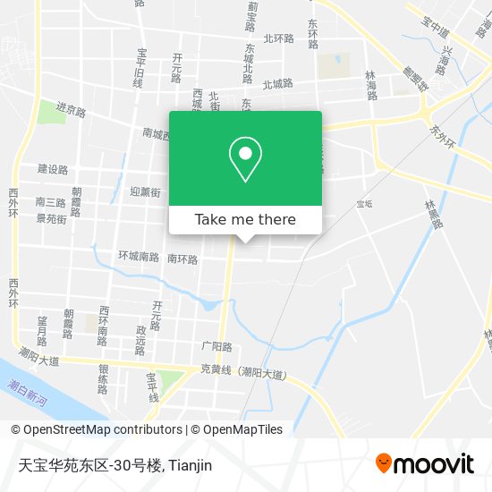 天宝华苑东区-30号楼 map