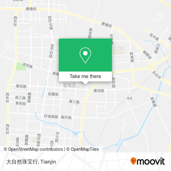 大自然珠宝行 map