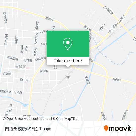 四通驾校(报名处) map