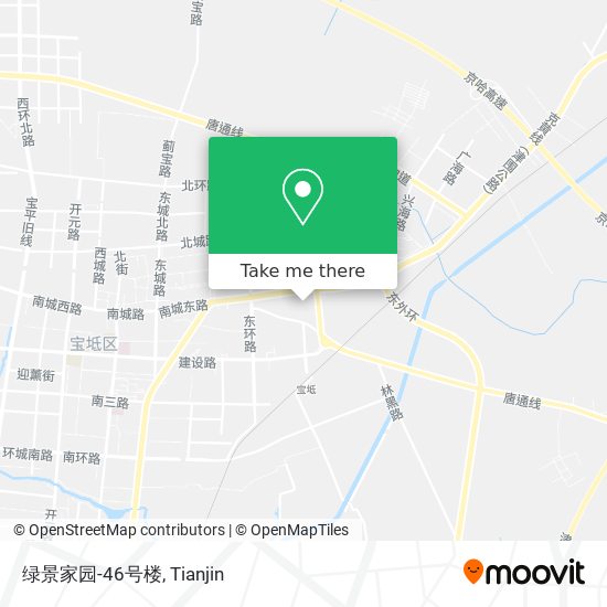 绿景家园-46号楼 map