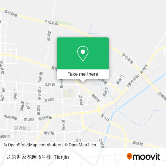 龙第世家花园-6号楼 map