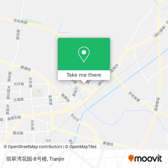 翡翠湾花园-8号楼 map
