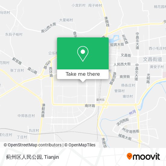 蓟州区人民公园 map