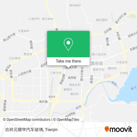 吉祥元耀华汽车玻璃 map