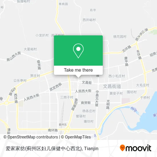 爱家家纺(蓟州区妇儿保健中心西北) map