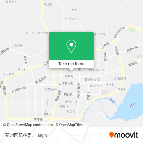 蓟州区纪检委 map