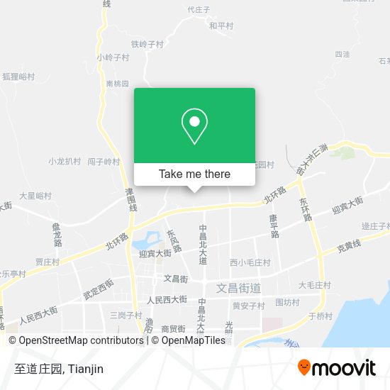 至道庄园 map