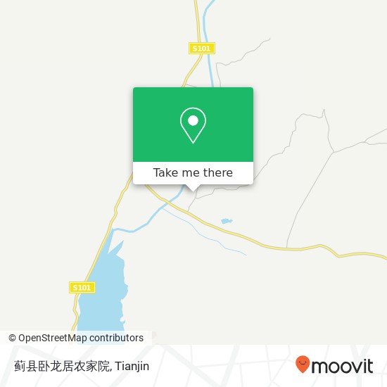 蓟县卧龙居农家院 map