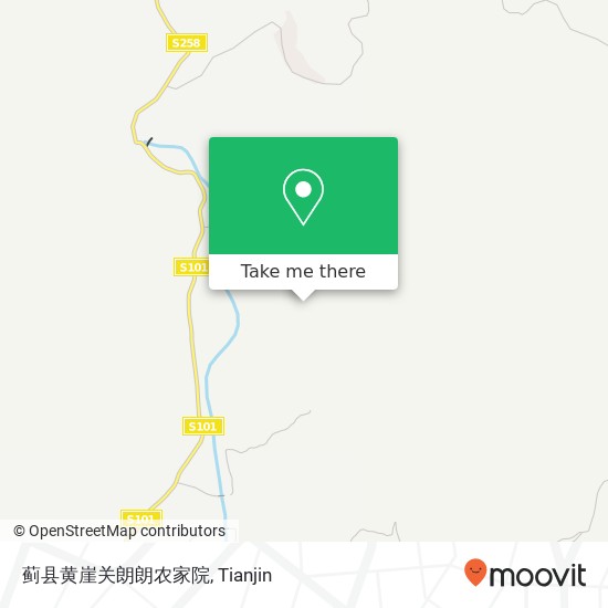 蓟县黄崖关朗朗农家院 map