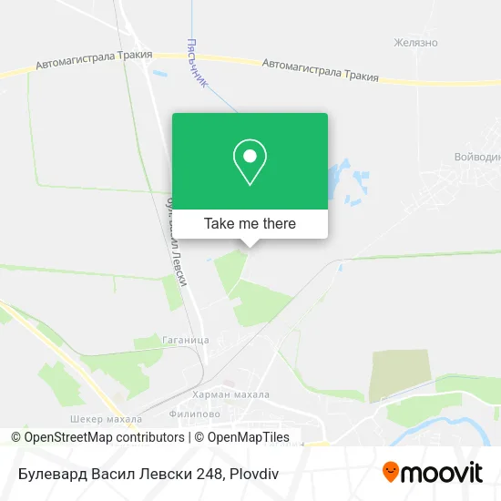 Карта Булевард Васил Левски 248