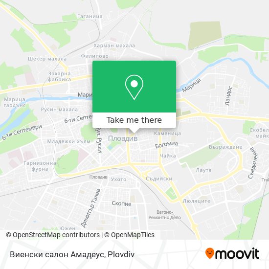Виенски салон Амадеус map