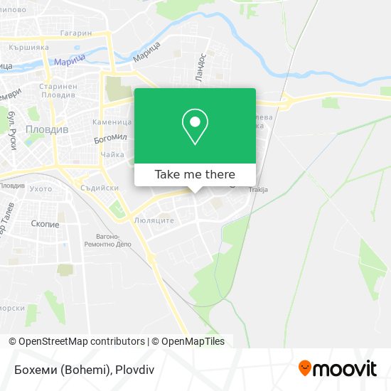 Бохеми (Bohemi) map