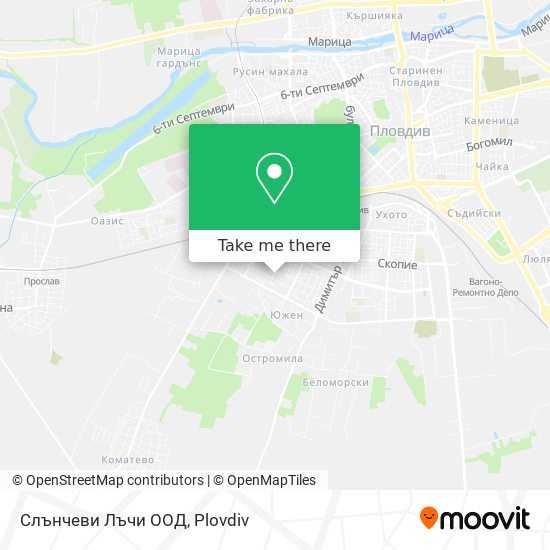 Слънчеви Лъчи ООД map